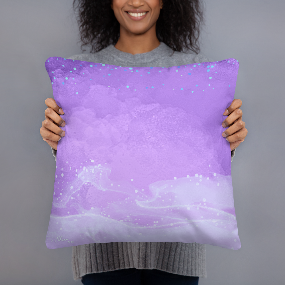 CELESTIALDREAMS_Cushion_Square_18x18_DivineAmethyst_StarBits