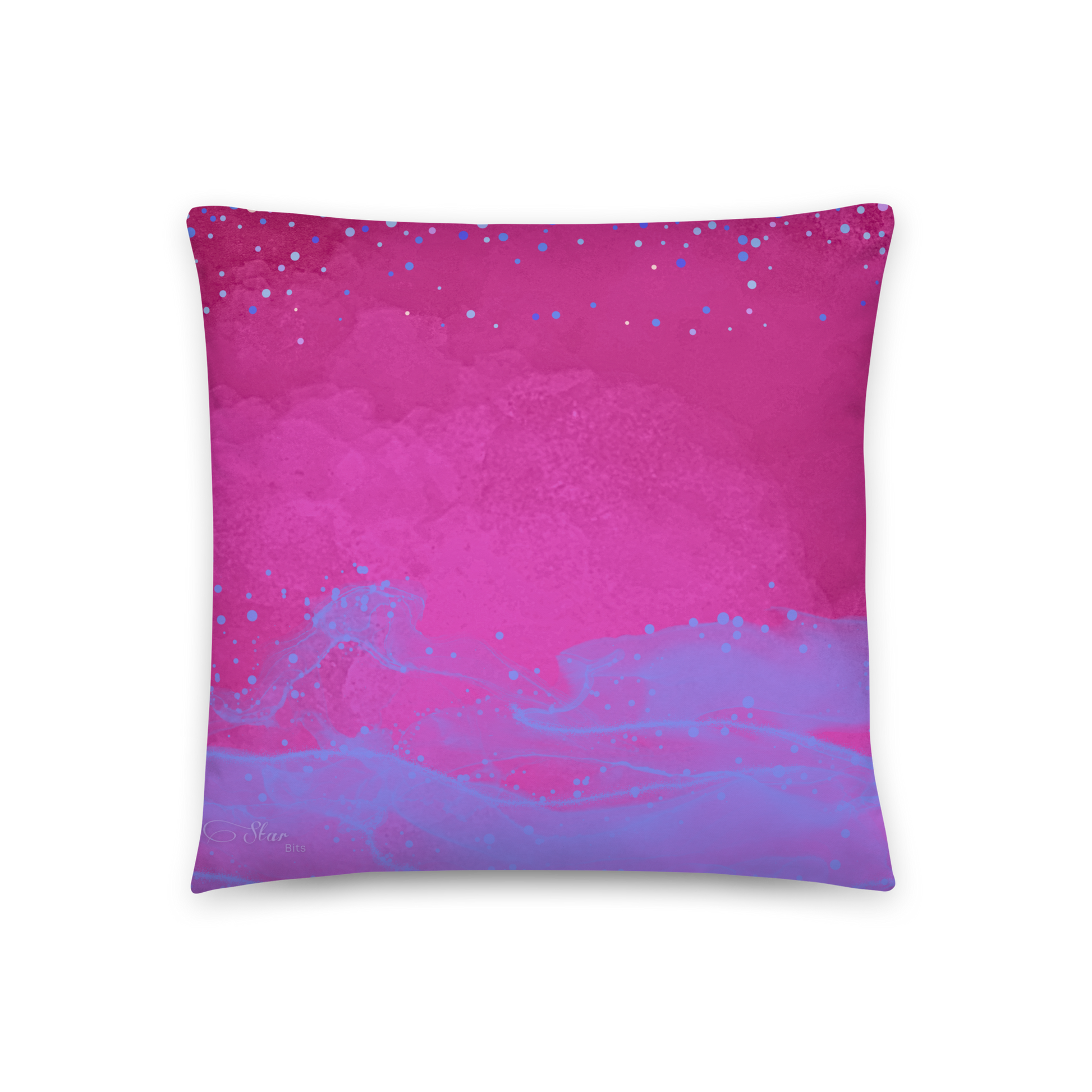 CELESTIALDREAMS_Cushion_Square_18x18_FucshiaFusion_StarBits