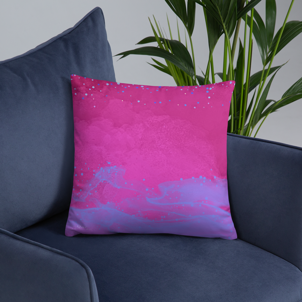 CELESTIALDREAMS_Cushion_Square_18x18_FucshiaFusion_StarBits