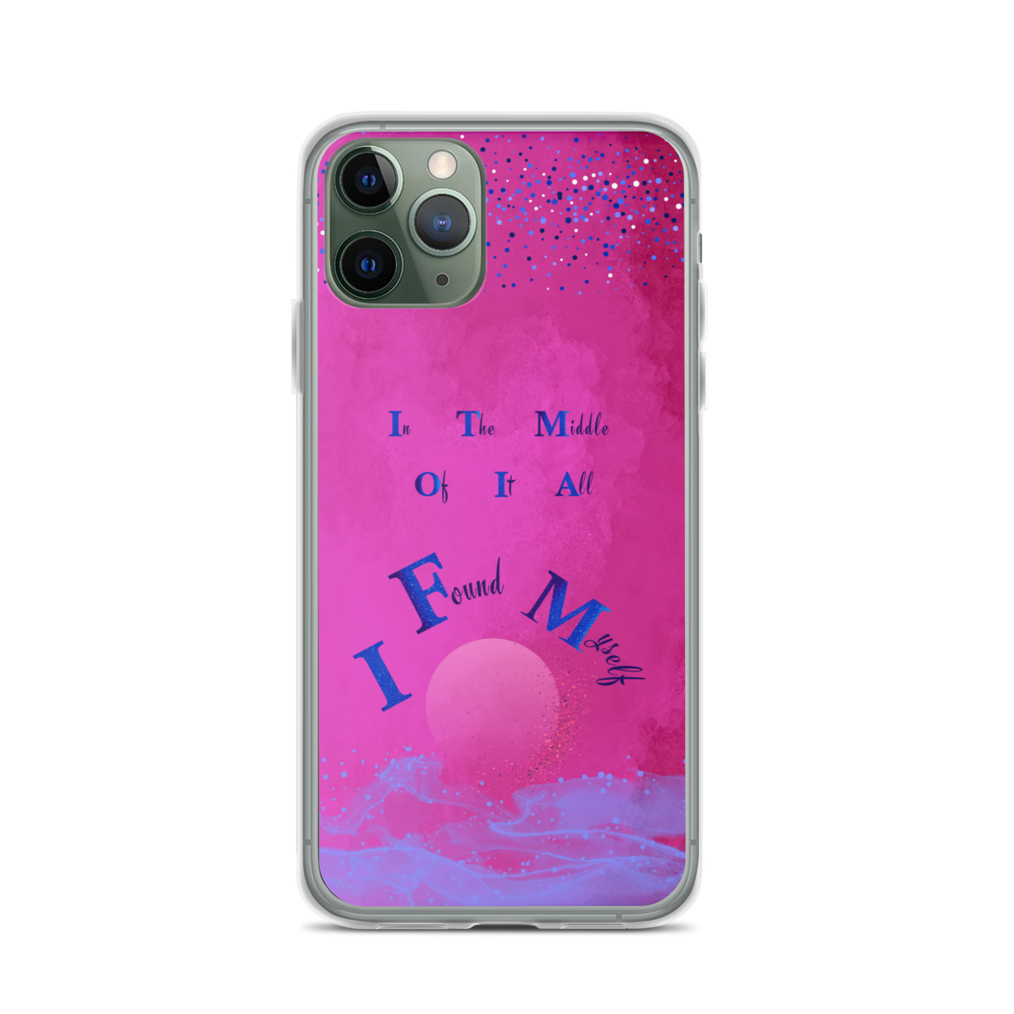 CleariPhoneCase_CELESTIALDREAMS_FuchsiaFusion_11Pro_StarBits 