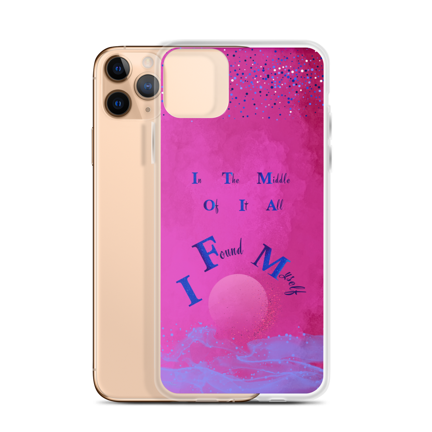 CleariPhoneCase_CELESTIALDREAMS_FuchsiaFusion_11ProMax_StarBits 