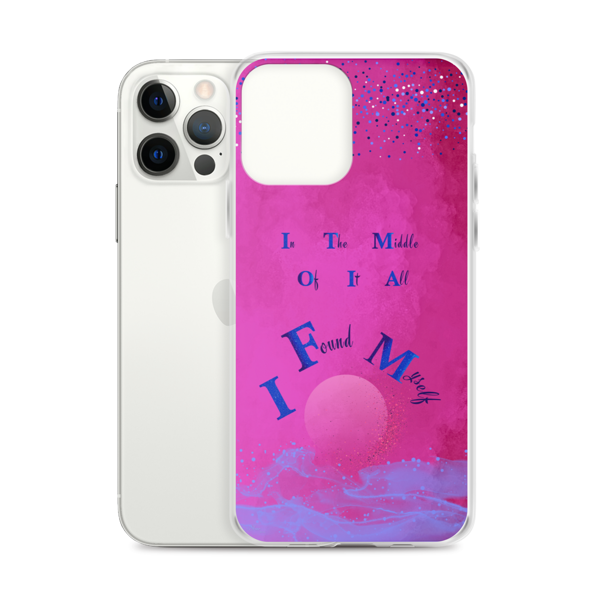 CleariPhoneCase_CELESTIALDREAMS_FuchsiaFusion_12ProMax_StarBits 