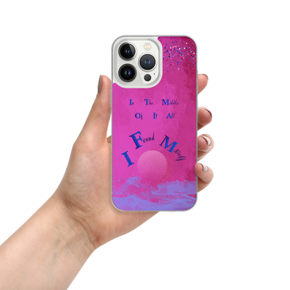 CleariPhoneCase_CELESTIALDREAMS_FuchsiaFusion_13Pro_StarBits 