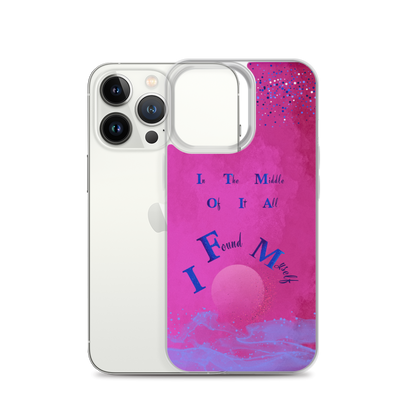 CleariPhoneCase_CELESTIALDREAMS_FuchsiaFusion_13Pro_StarBits 