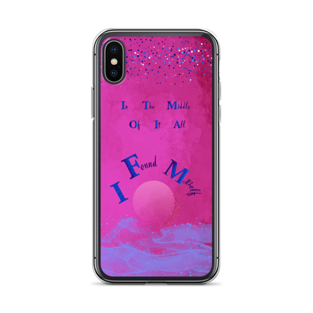 CleariPhoneCase_CELESTIALDREAMS_FuchsiaFusion_X/XS_StarBits 