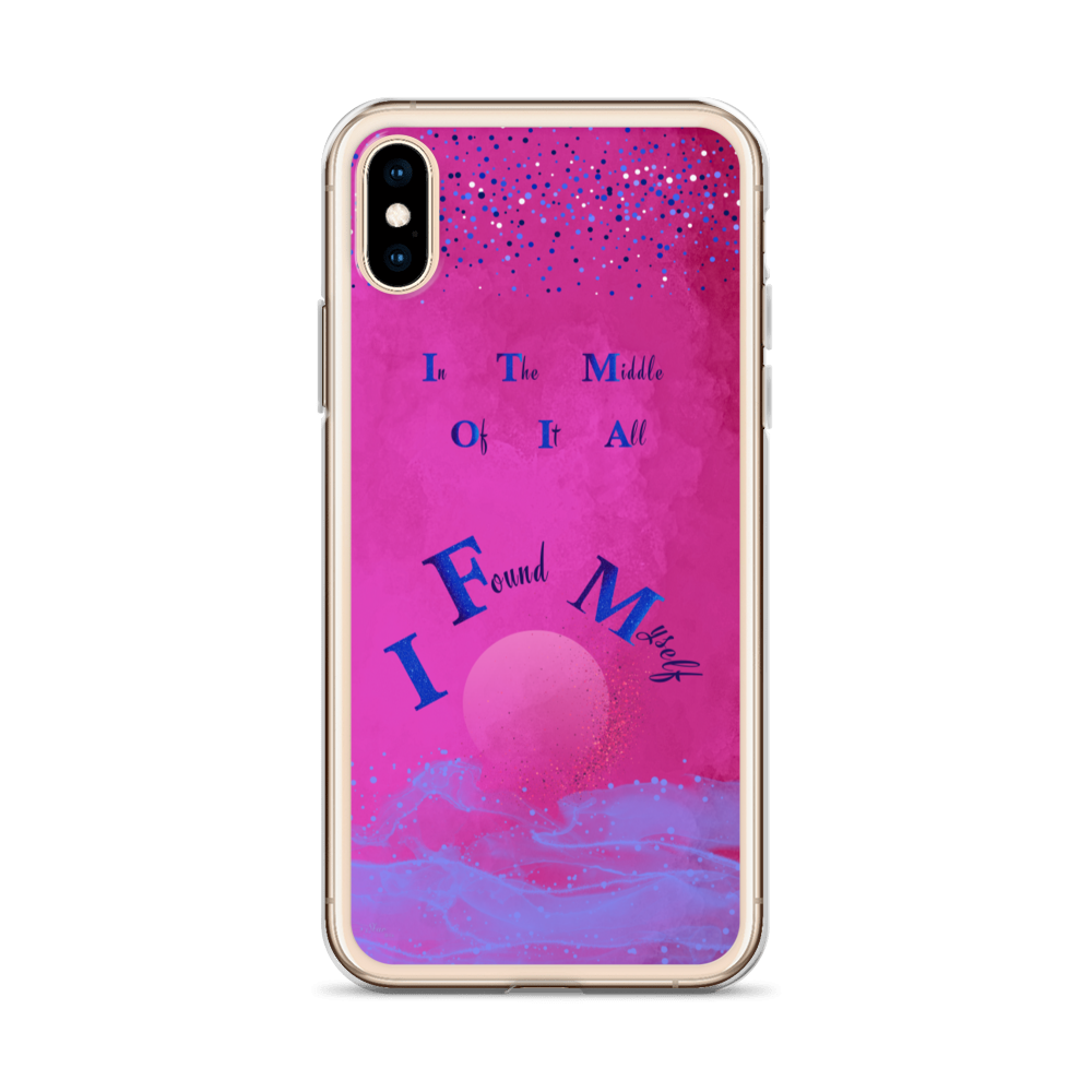 CleariPhoneCase_CELESTIALDREAMS_FuchsiaFusion_X/XS_StarBits 