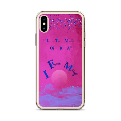 CleariPhoneCase_CELESTIALDREAMS_FuchsiaFusion_X/XS_StarBits 