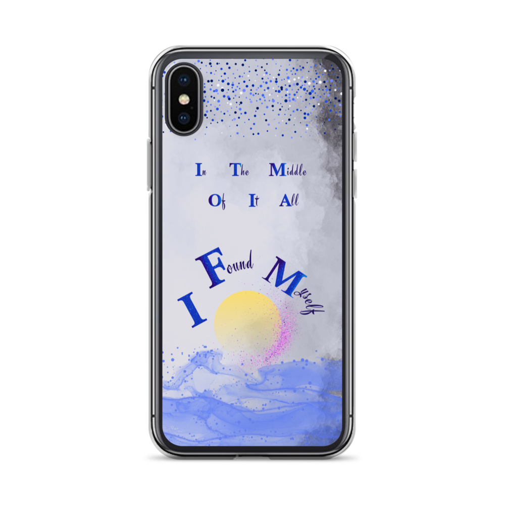 CleariPhoneCase_CELESTIALDREAMS_SmokyNight_X/XS_StarBits 