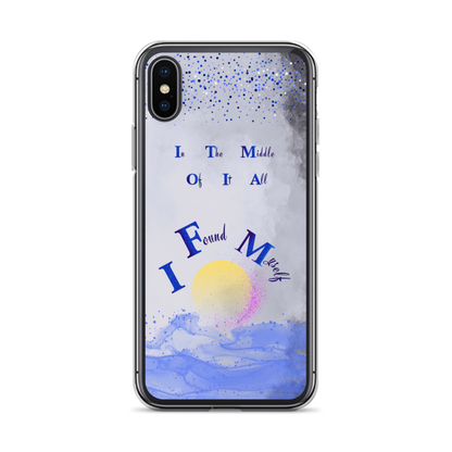 CleariPhoneCase_CELESTIALDREAMS_SmokyNight_X/XS_StarBits 